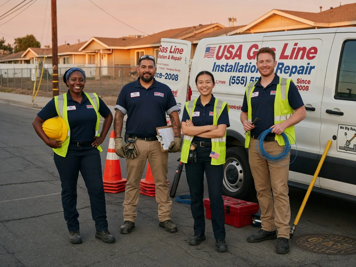 Gas Line Installation company in Genoa, OH